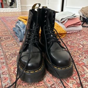 Dr. Martens Jadon Boot Smooth Leather Platforms